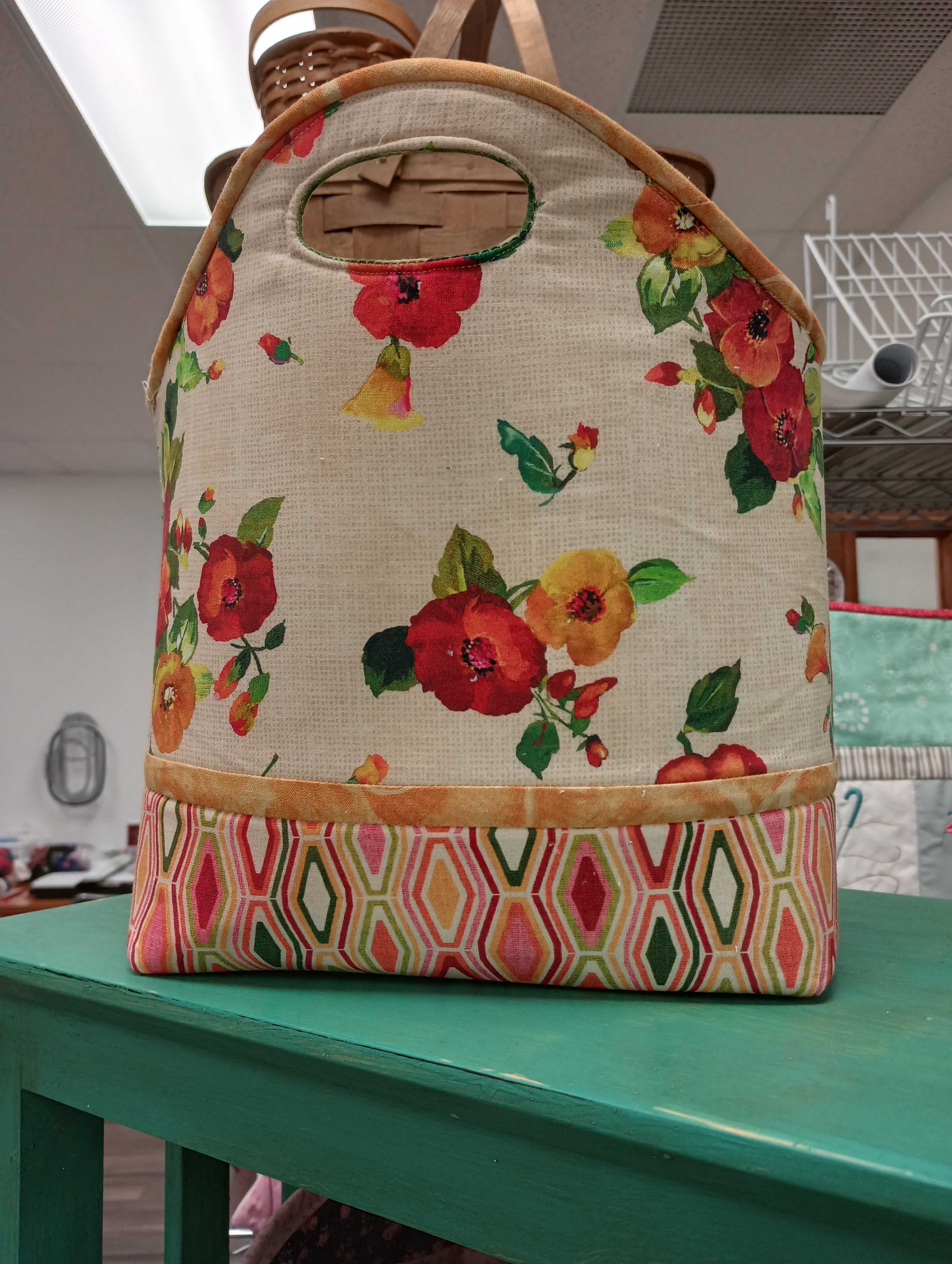 Buttercup Bag Kit - Harvest Floral Light – Farmer's Wife Quilt Shop