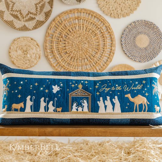 Kimberbell Nativity Bench Pillow Kit -