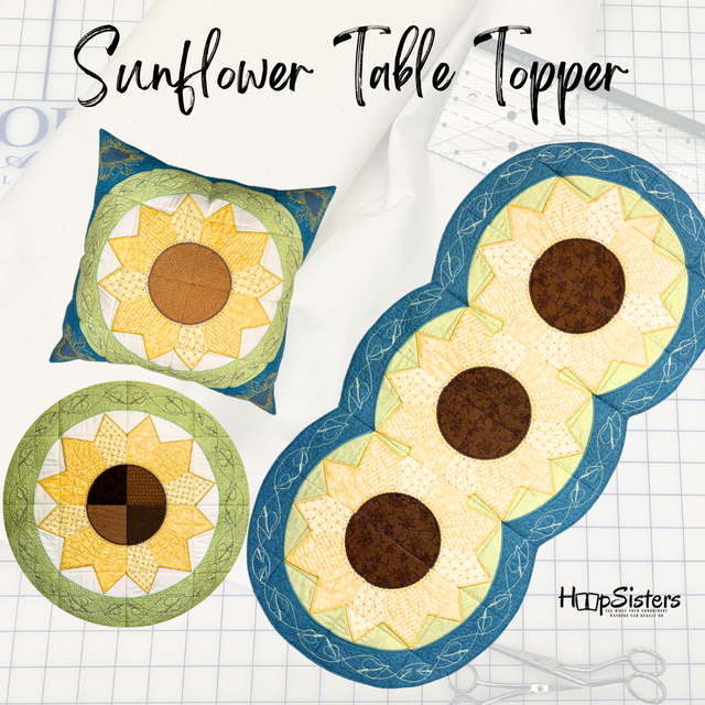 Sunflower Table Topper -